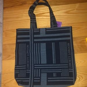 Liberty of London Jacquard Building Tote Bag NWT